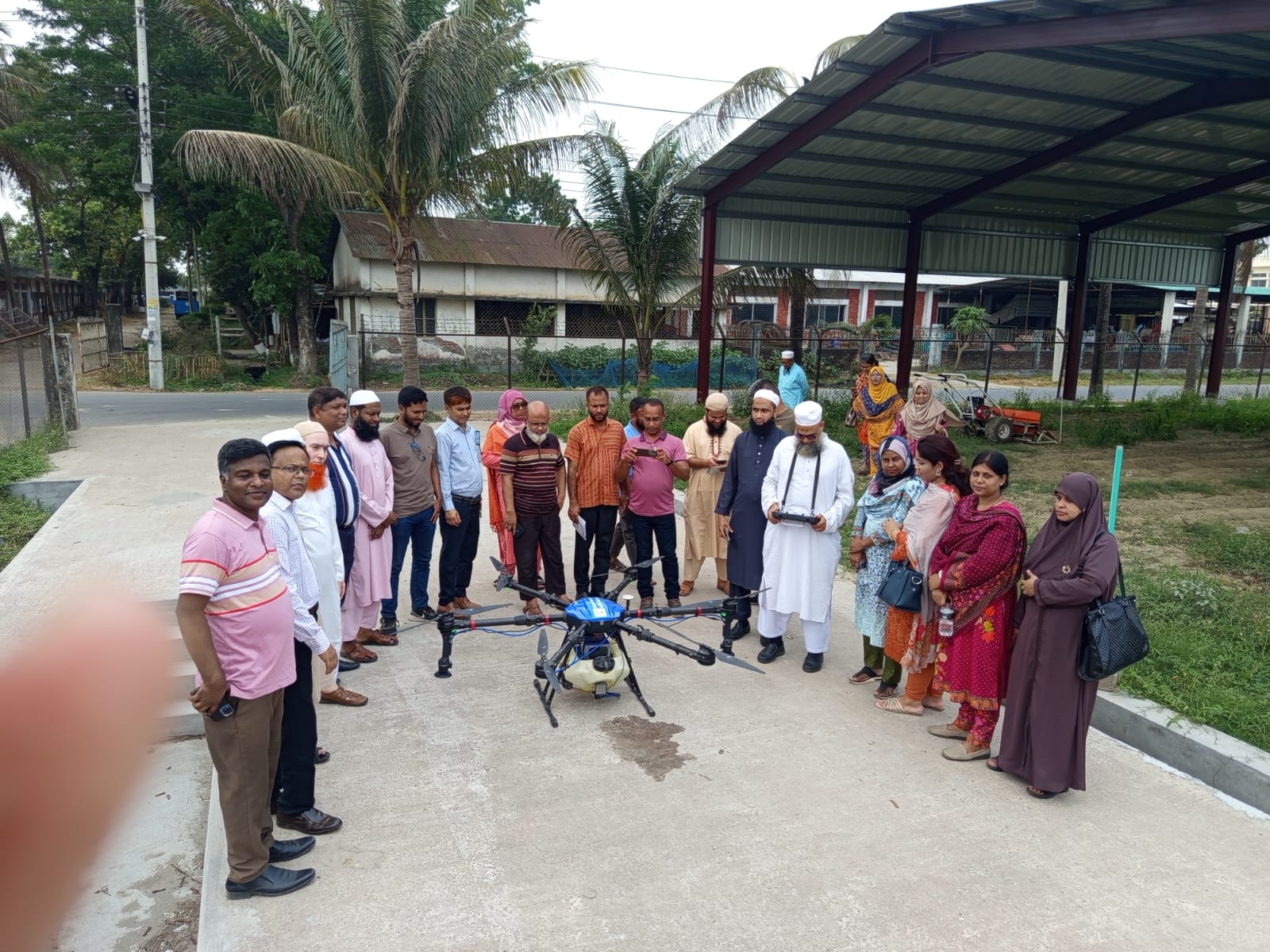 DAE Engineers have visited drone performance at BARI